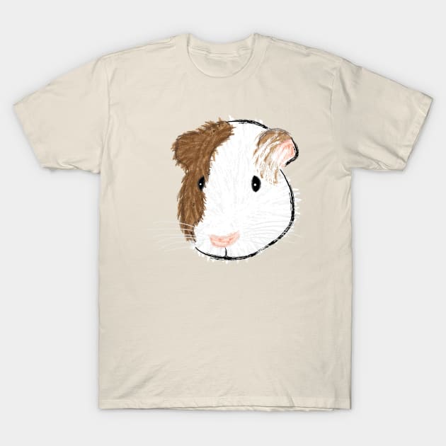 Nice Artwork Showing an American Guinea Pig T-Shirt by JDHegemann